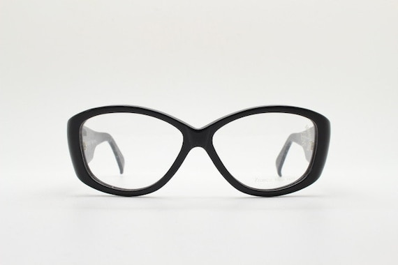 Francis Klein Paris 90s vintage eye glasses hand … - image 2