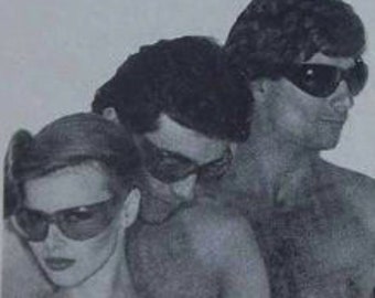 Y2K vintage Visier-Sonnenbrille. Sehr dynamisches graues Mono-Linsenschild mit Verlaufsgläsern. Maske 2000er 90er Jahre. Unbenutzt NOS