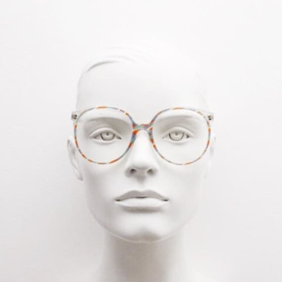 Vintage oversized round eye glasses by Chelsea Se… - image 2