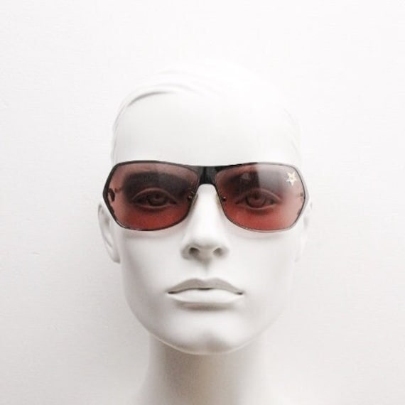 Christian Dior Vintage Y2k Shield Sunglasses Model Secret 2