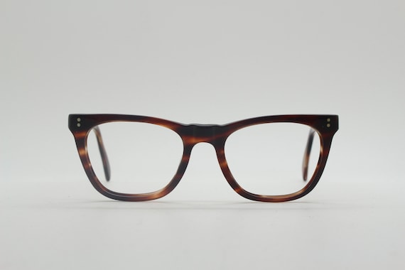 Buy Vintage 40s Slim Wayfarer Design Glasses Made in England by  