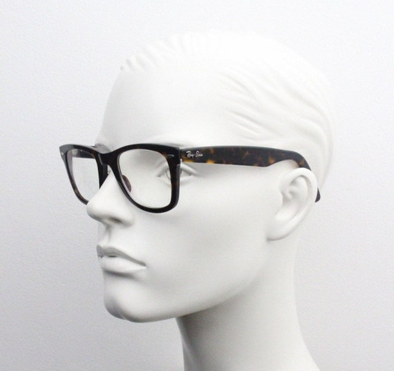 Ray Ban Wayfarer glasses model 2140. Dark tortois… - image 2