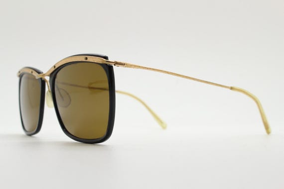 Vintage 50s rectangular sunglasses. Classical per… - image 6
