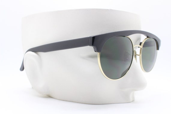 Linda Farrow vintage 80s sunglasses model 218. Dy… - image 8