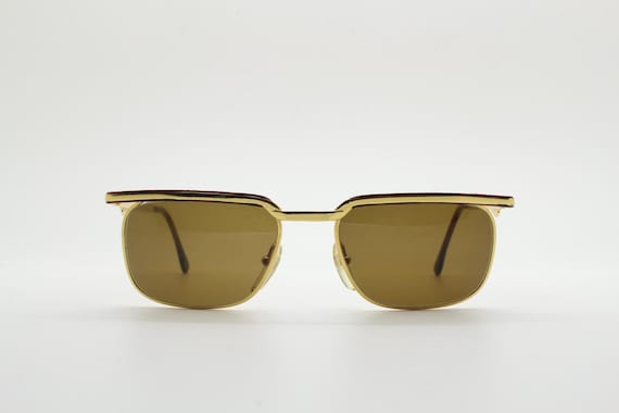 Apache by Castellani 90s Vintage Rectangular Sunglasses Made  display picture 3