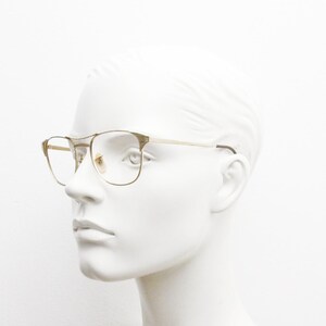 Gafas Ray Ban vintage modelo Signet de Bausch & Lomb. Formato original de un icono de Ray Ban en cromo dorado. Monturas graduadas. imagen 9