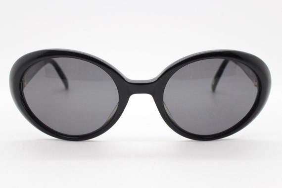 Sunex 90s vintage round acetate sunglasses. Women… - image 3