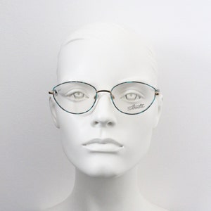 Exquisite autumnal metallic cateye optical frames Women/'s prescription eyeglasses 80s vintage cat eye glasses RX spectacles