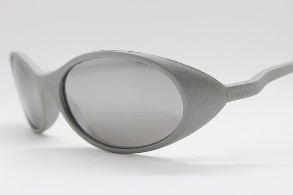 Lunettes De Soleil Vintage Black Flys Années 90 – Style Enveloppant Marron