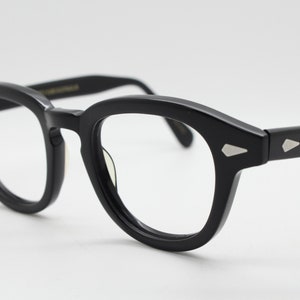 Moscot Lemtosh Glasses. All Time Classic Model in Black Gloss Acetate ...