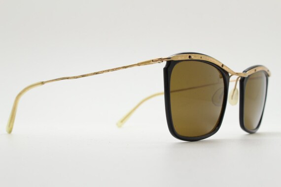 Vintage 50s rectangular sunglasses. Classical per… - image 8