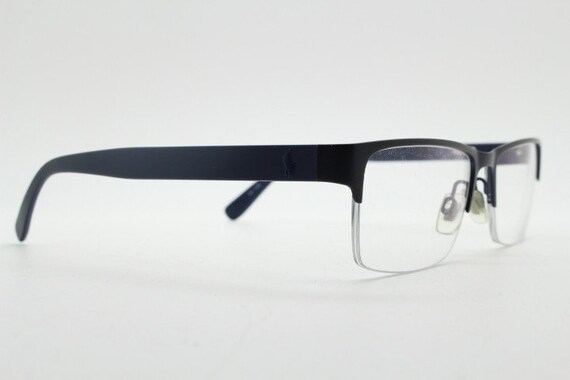 Ralph Lauren navy blue half frame glasses model 1… - image 8