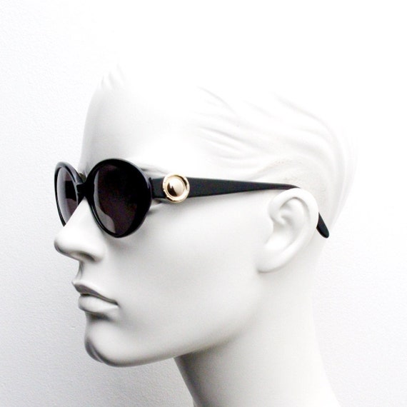 Sunex 90s vintage round acetate sunglasses. Women… - image 5