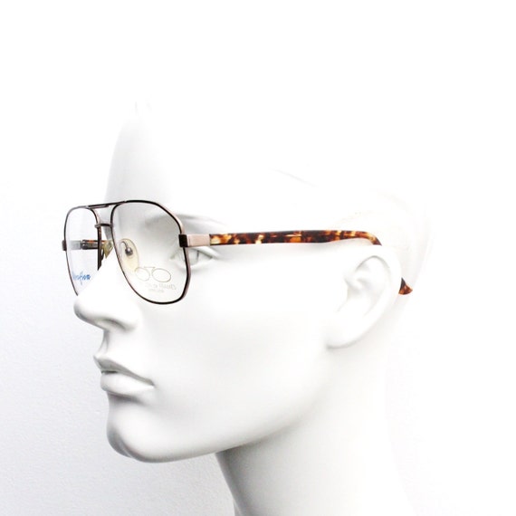 Maison de Frames 80s vintage angular square aviat… - image 6