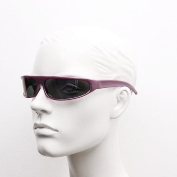 Linda Farrow 80's Vintage Wrap Around Visor Sunglasses. Definitive