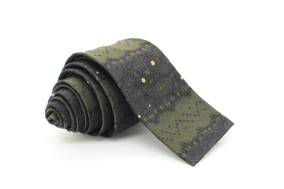 Liberty of London 60s vintage all silk necktie ma… - image 1