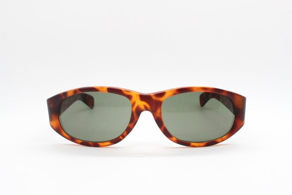 90s vintage cat eye sunglasses. Mottled tortoise … - image 2