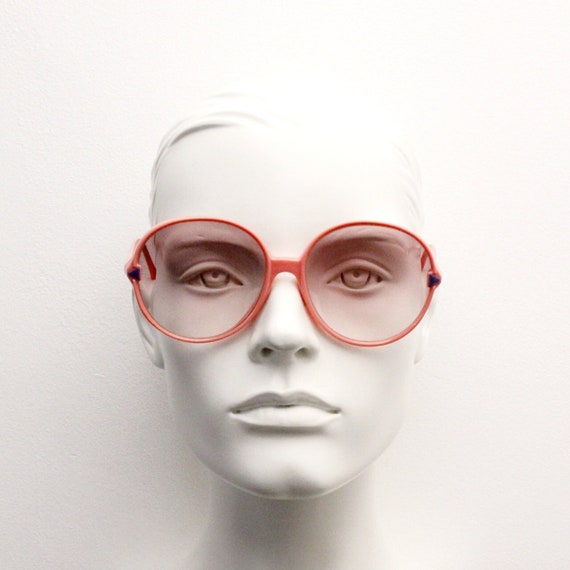 Menrad 70s Vintage Oversized Sunglasses Model 752. Baby Pink 