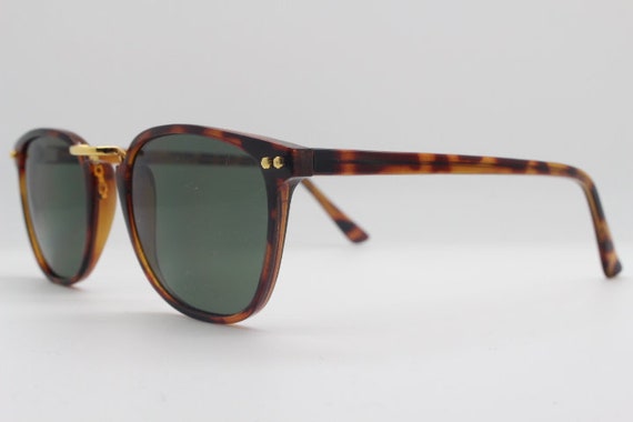 90s vintage sunglasses. Tortoise 50s, 40s style f… - image 6