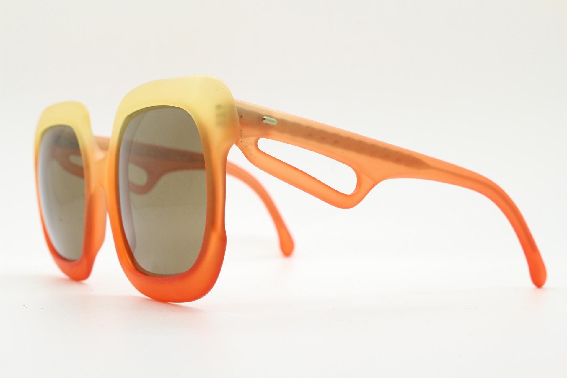 Jacques Armand 70s Vintage Oversized Square Sunglasses  display picture 3