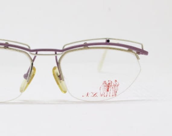 Gafas vintage Nouvelle Ligne anos 80 fabricadas en Alemania. Estupendos marcos opticos con diseno de triple frente. Anteojos NOS. gafas RX Etsy Mexico