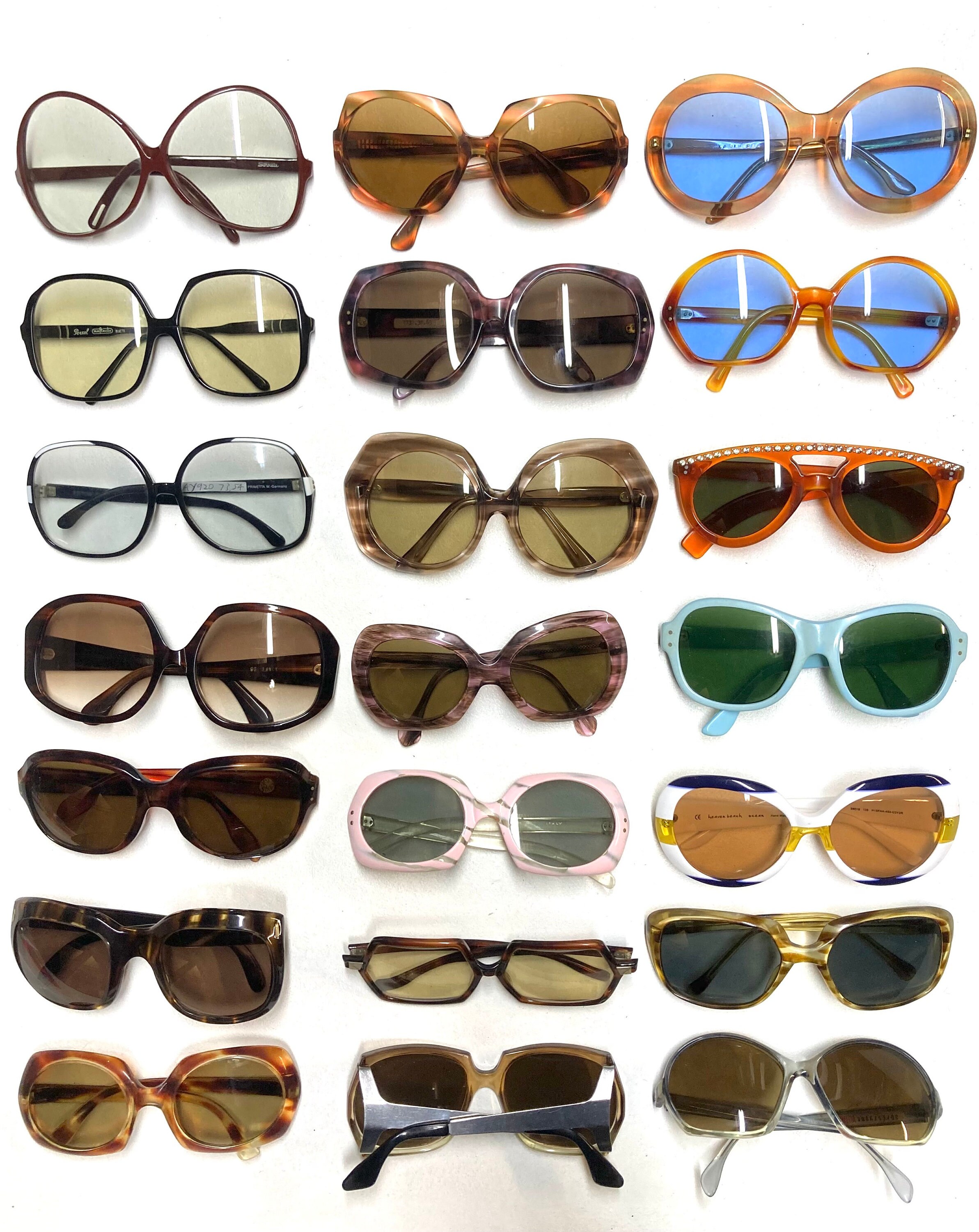 60s Vintage Oversized Hexagon Sunglasses. Phenomenal Era  display picture 1