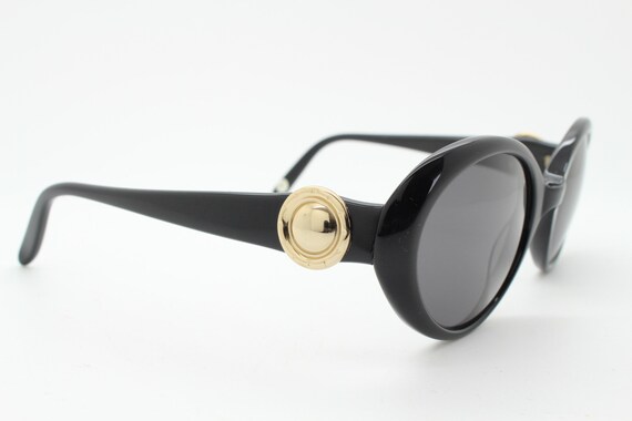 Sunex 90s vintage round acetate sunglasses. Women… - image 4