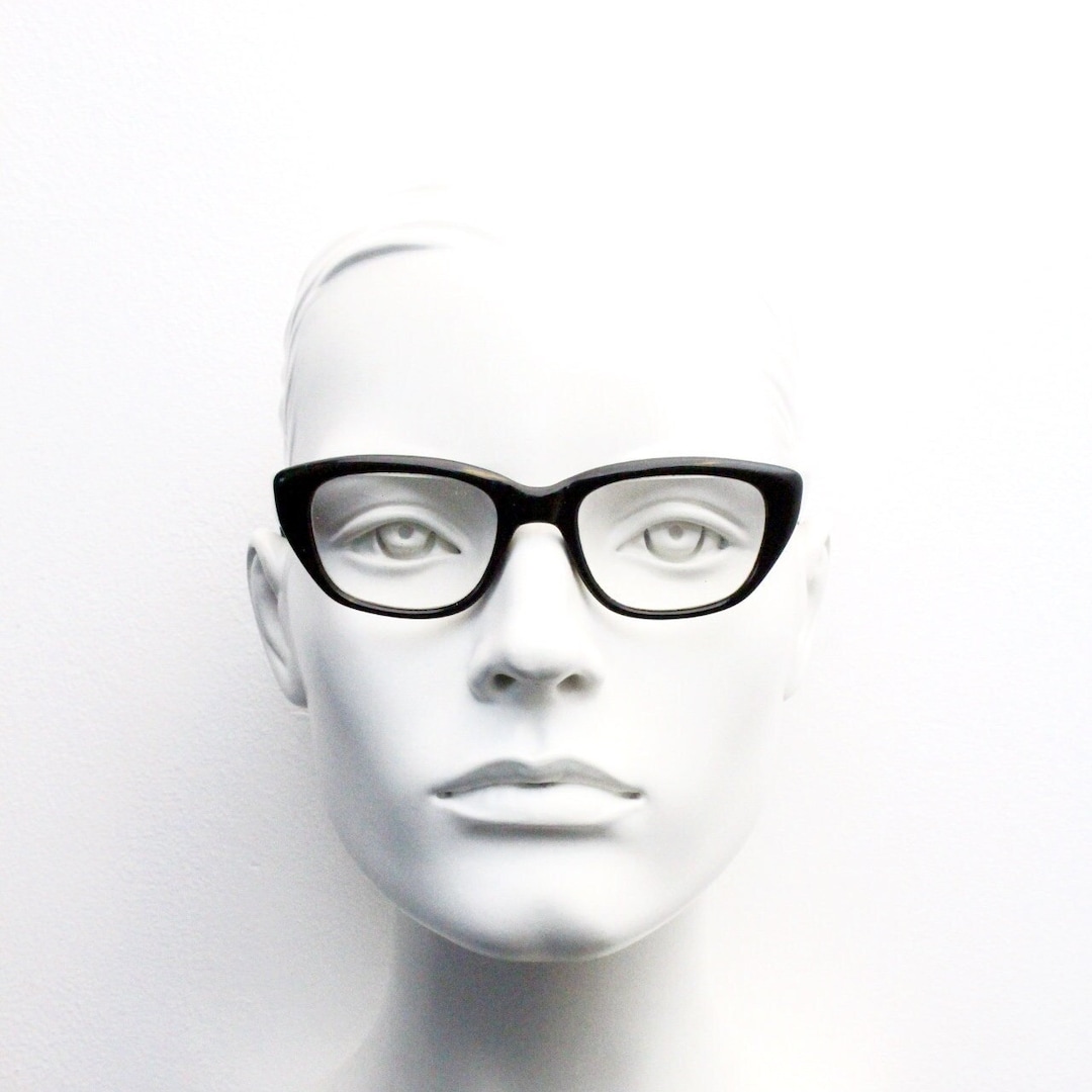 60s Vintage Glasses by Studio. Made in Spain. Rounded Cat Eye Optical