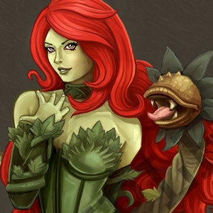 Poison Ivy Pin Up