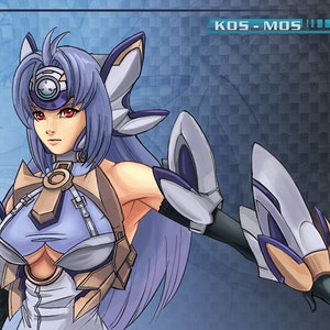 KOS-MOS Xenosaga Episode I Pepakura EVA Foam Templates 