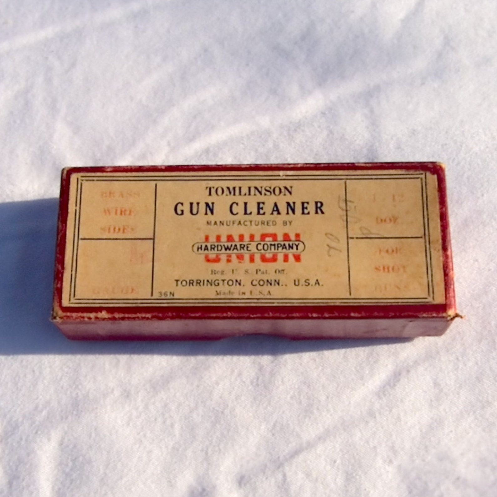 Antique Tomlinson Gun Cleaner Union Hardware Company Etsy