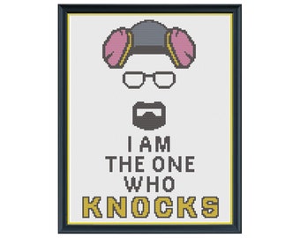 Breaking Bad Walter White Digital Cross Stitch Pattern