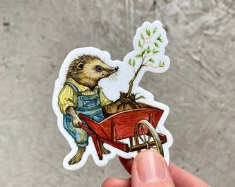 VINYL STICKER - Hedgehog