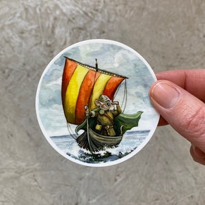 VINYL STICKER - Wikinger Maus