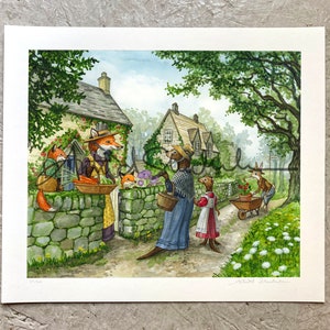 PRINT - Country Lane (archival limited edition giclee print, signed & numbered)