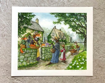 PRINT - Country Lane (archival limited edition giclee print, signed & numbered)