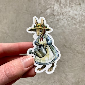 AUTOCOLLANT EN VINYLE - Lapin