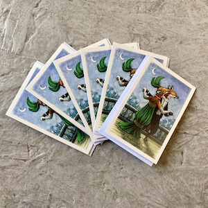 6 x Foxtrot by Moonlight (6 mini carte) 2,6 x 4
