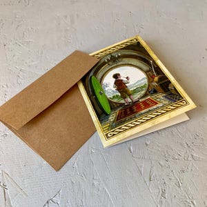 The Round Green Door/Hobbit (Blankokarte)