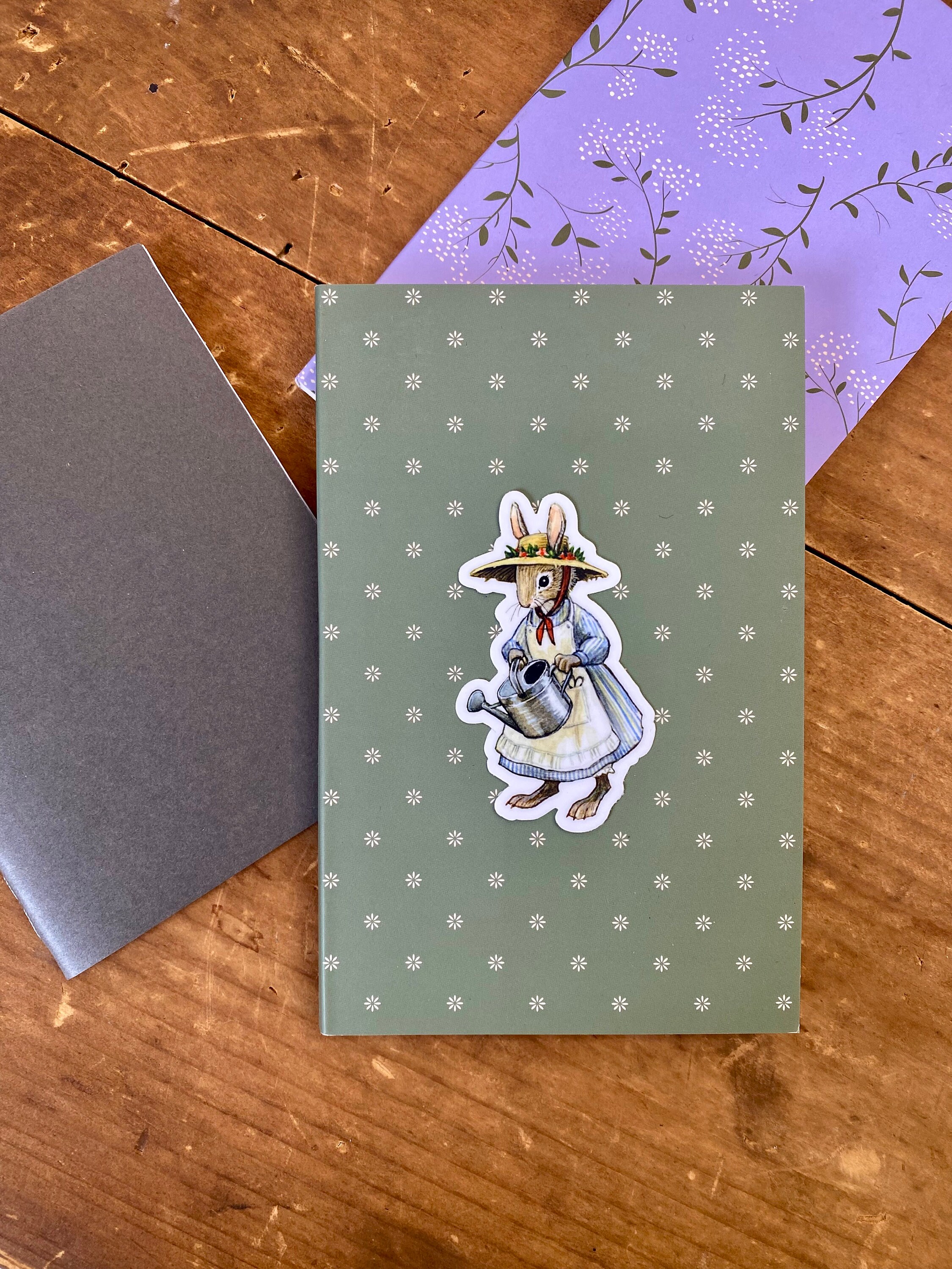 Singer Rabbit Mac Sticker VINYL STICKER - Rabbit - Etsy