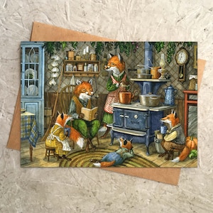 Stories by the Stove (Blankokarte) 13 x 18 cm