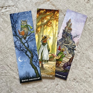 Story Time Bookmark Collection (set van 3 bladwijzers) voor boekenliefhebbers