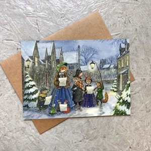 The Carolers (Blankokarte) 13 x 18 cm