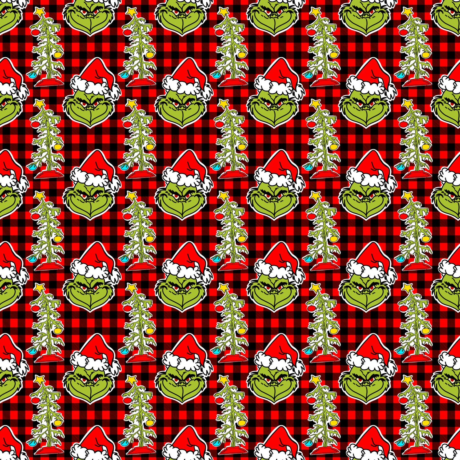 Grinch digital paper grinch paper Christmas digital paper | Etsy