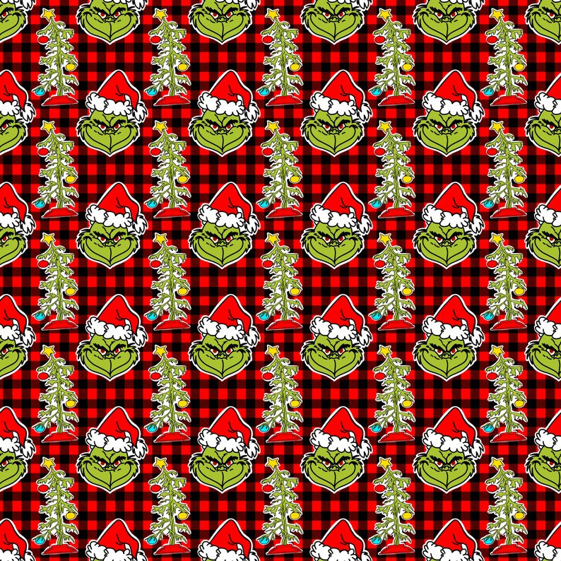 Grinch Christmas Paper 