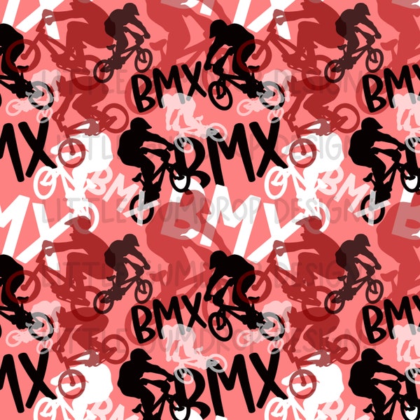 BMX seamless design, bmx seamless background, bike seamless design, bmx girl, bike design, bike background