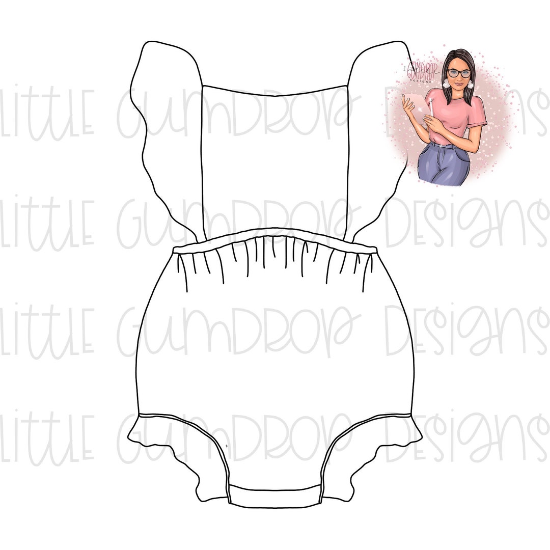 Romper Overlay, Romper Mock Up, Digital Overlay - Etsy