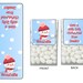 Snowman Tic Tac Labels Stocking Stuffers Christmas Party Favors Tic Tac ...