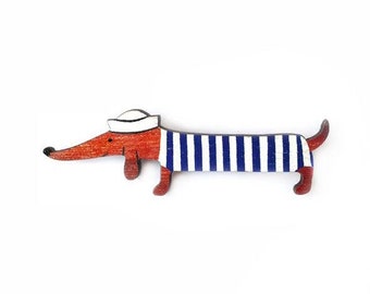 Dachshund Brooch