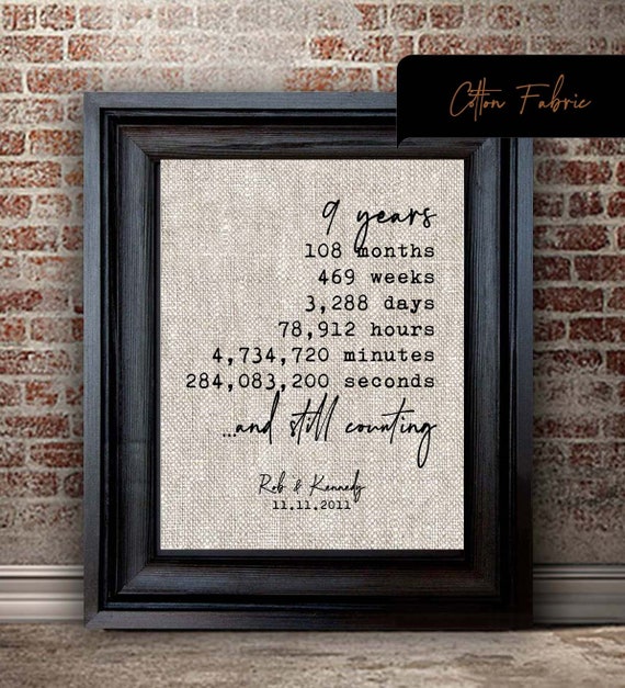 9 anniversary gift for husband